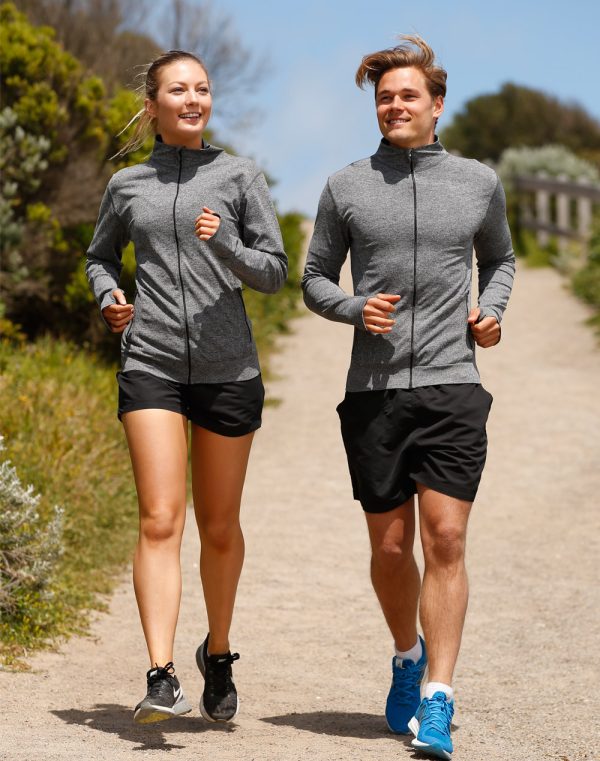 Unisex Seamless Heather Jacket