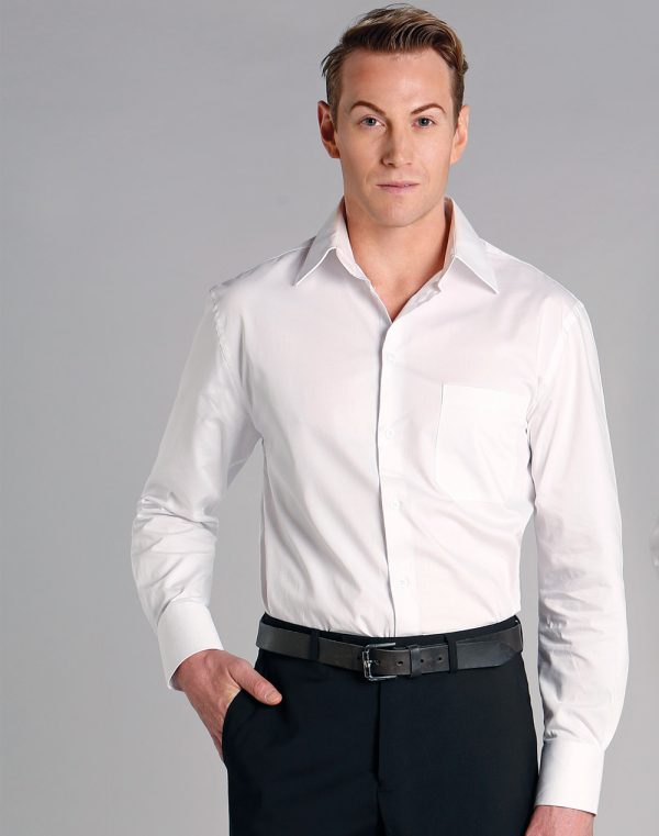 Men's Fine Twill L/S Shirt