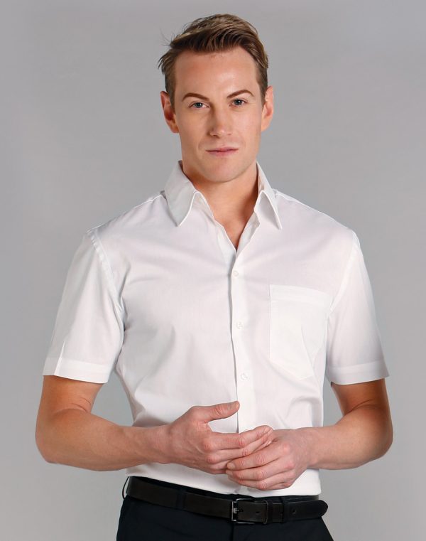 Men's Fine Twill S/S Shirt