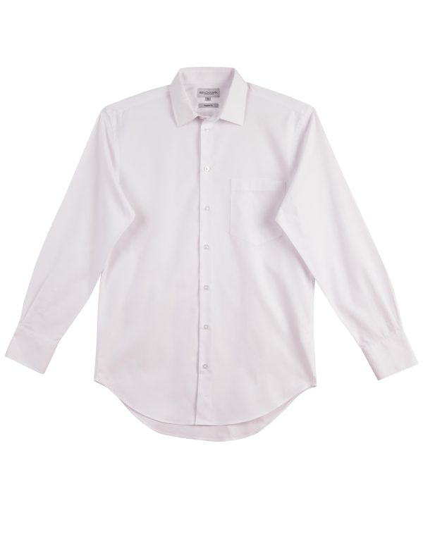 Men's CVC Oxford L/S Shirt - Image 5