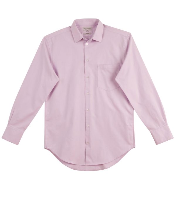 Men's CVC Oxford L/S Shirt - Image 4