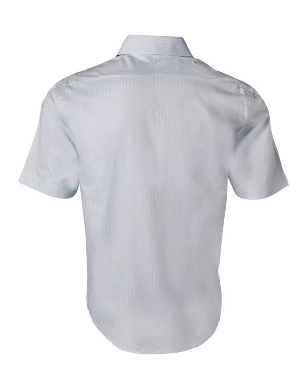 Men's Self Stripe S/S Shirt - Image 2