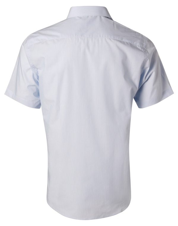 Men's Fine Stripe S/S Shirt - Image 2