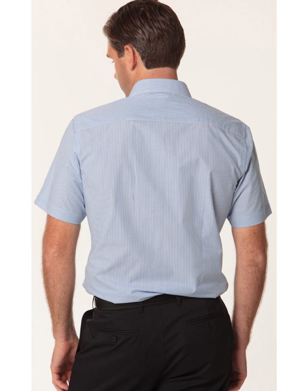 Men's Balance Stripe Short Sleeve Shirt - Image 2