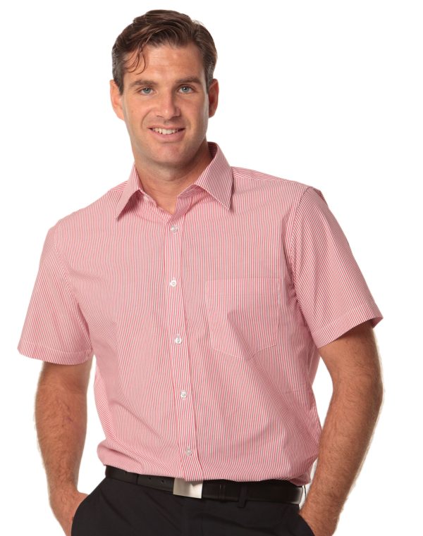 Men's Balance Stripe Short Sleeve Shirt - Image 5