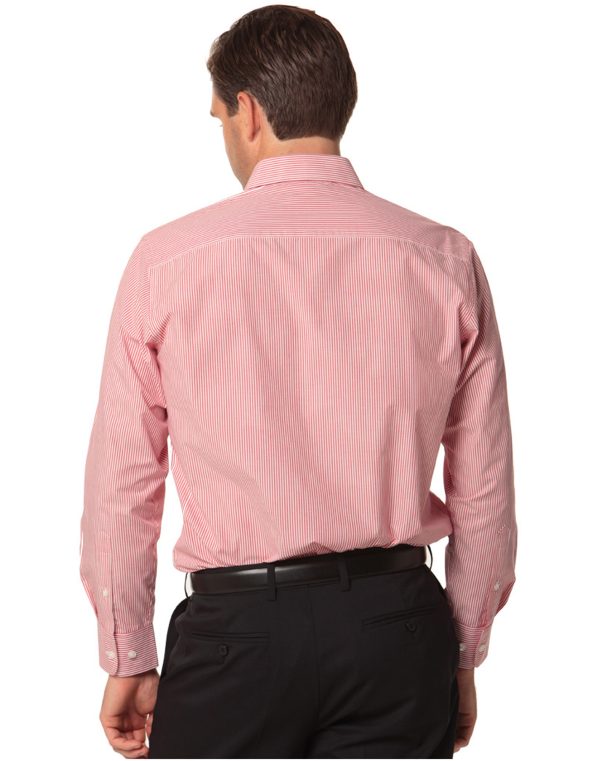 Men's Balance Stripe Long Sleeve Shirt - Image 2