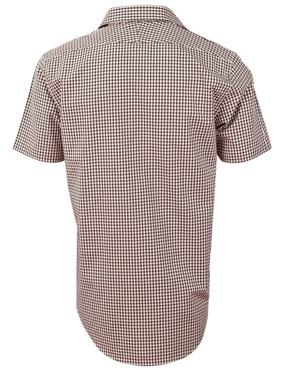 Men's Gingham Check S/S Shirt - Image 2