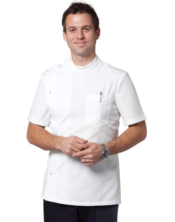 Men's Stud Front Short Sleeve Jacket