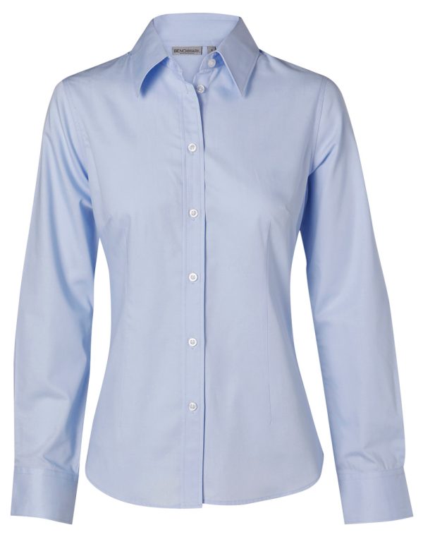 Women's Fine Twill L/S Shirt - Image 3