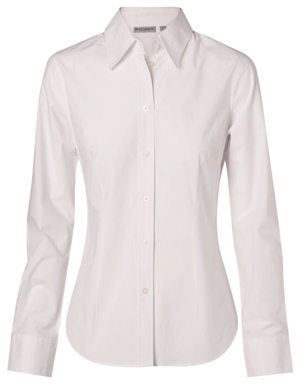 Women's Fine Twill L/S Shirt - Image 4