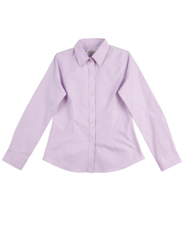 Women's CVC Oxford L/S Shirt - Image 4