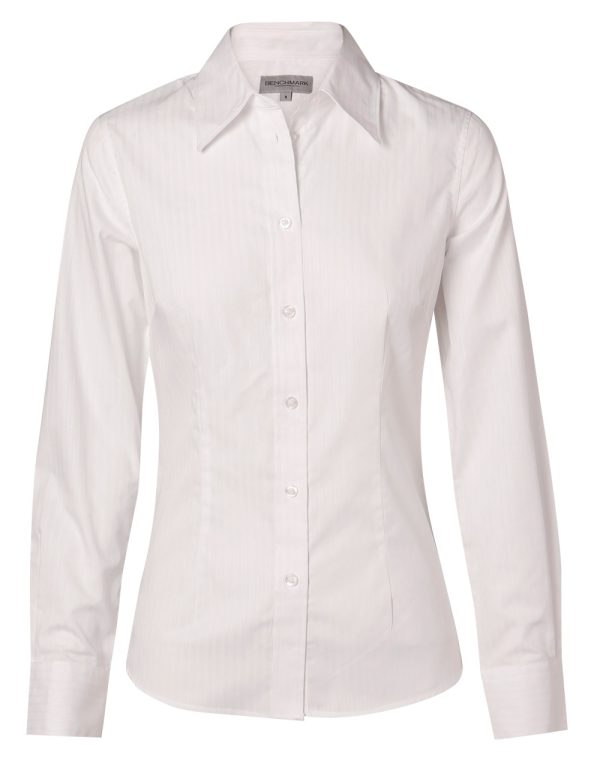 Women's Self Stripe L/S Shirt - Image 4
