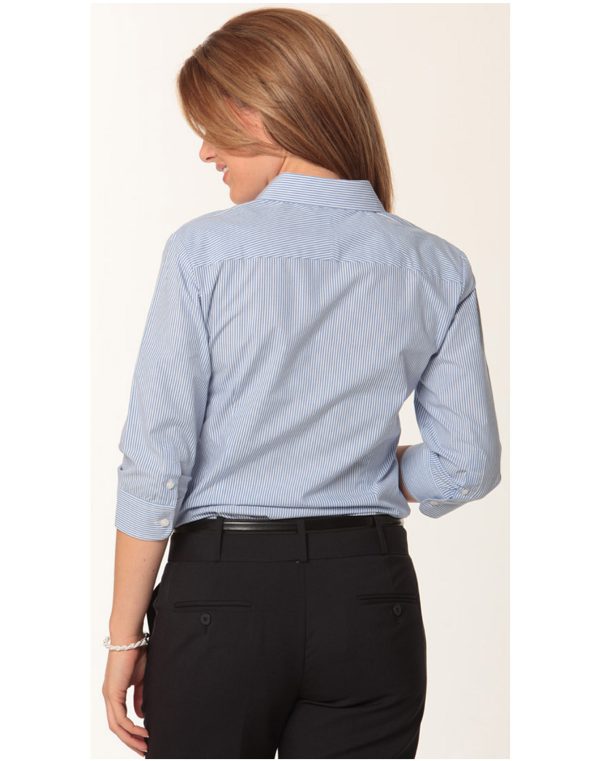 Women's Balance Stripe 3/4 Sleeve Shirt - Image 2