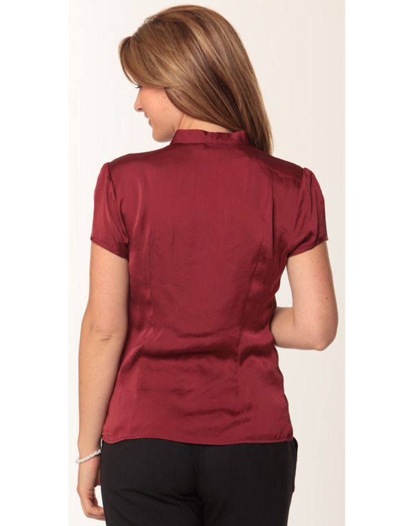 Women's Tie Neck Blouse - Image 2