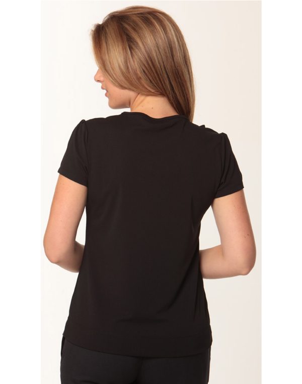Women's Ruffle Front Blouse - Image 2