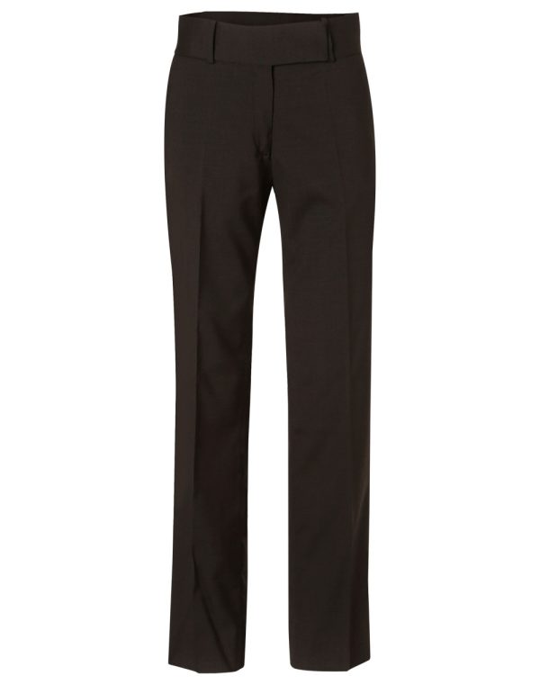Women's Low Rise Pants in Wool Stretch - Image 4