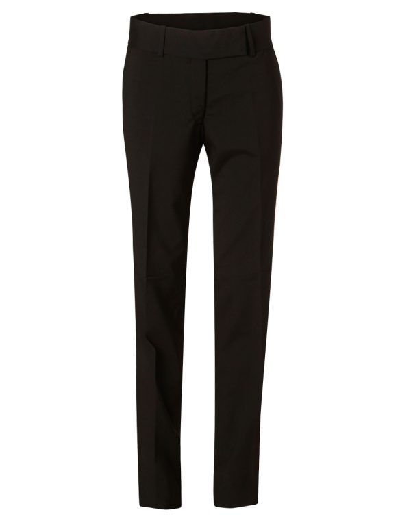 Women's Low Rise Pants in Wool Stretch - Image 5