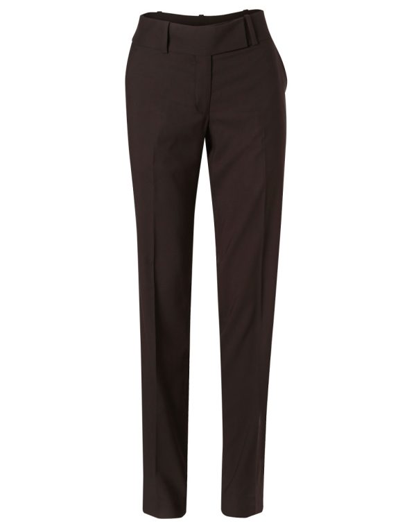Women's Low Rise Pants in Poly/Viscose Stretch - Image 4