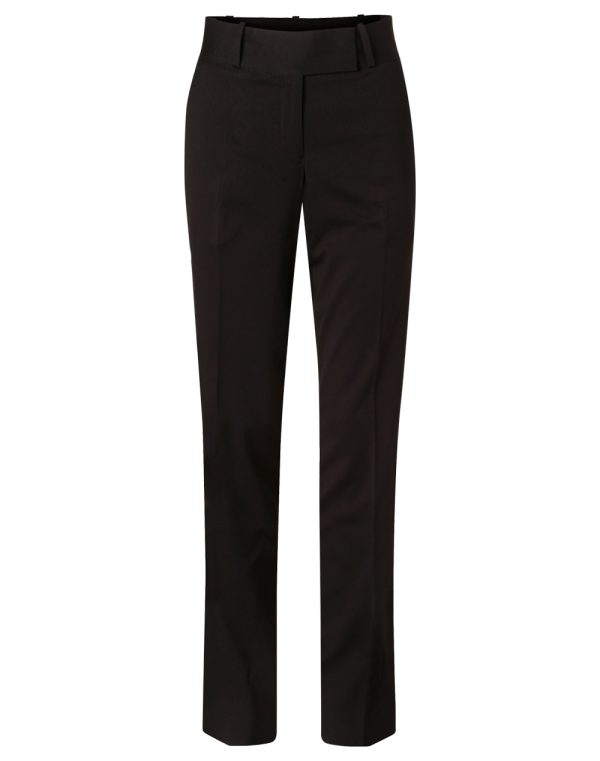 Women's Low Rise Pants in Poly/Viscose Stretch - Image 5