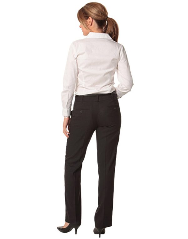 Women's Low Rise Pants in Poly/Viscose Stretch - Image 2