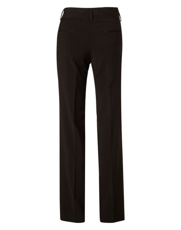 Women's Low Rise Pants in Poly/Viscose Stretch Stripe - Image 2