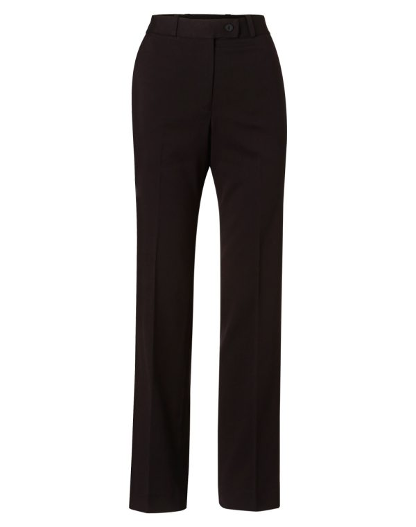 Women's Flexi Waist Utility Pants in Poly/Viscose Stretch - Image 3
