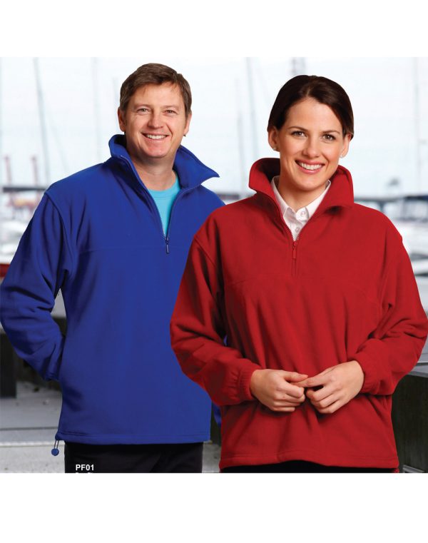 Unisex polar fleece long sleeves