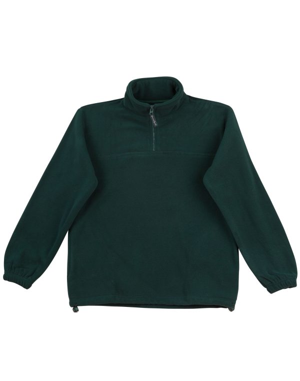 Kids' half zip polar fleecy pullover - Image 4