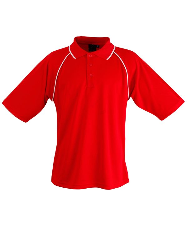 mens cooldry raglan S/S polo - Image 13