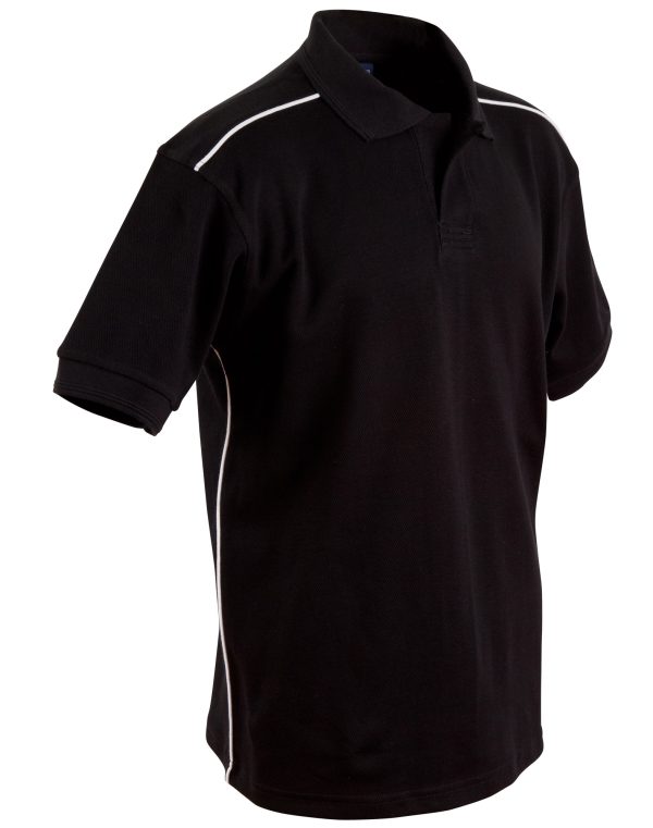 Men's pure cotton contrast piping - Image 3