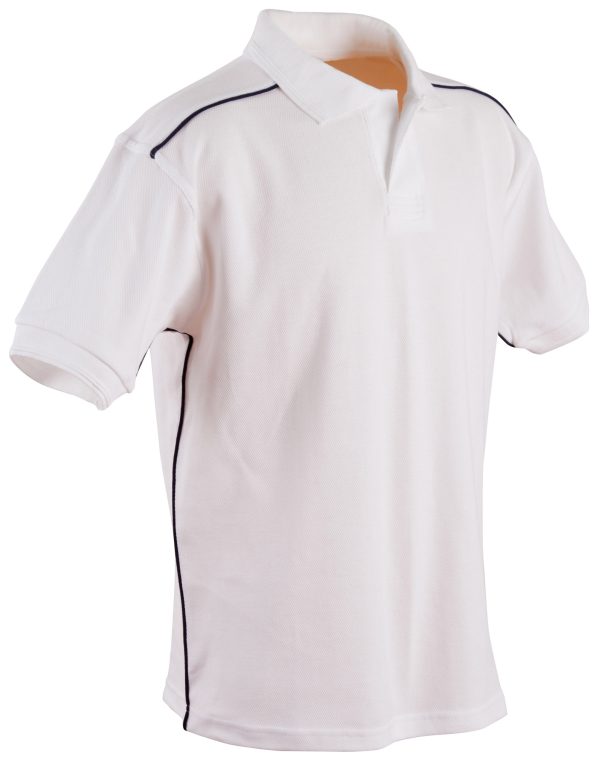 Men's pure cotton contrast piping - Image 5