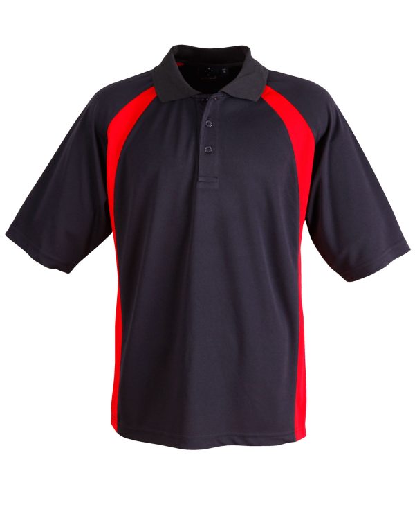 Men's CoolDry Micro-mesh Contrast Colour Polo - Image 5