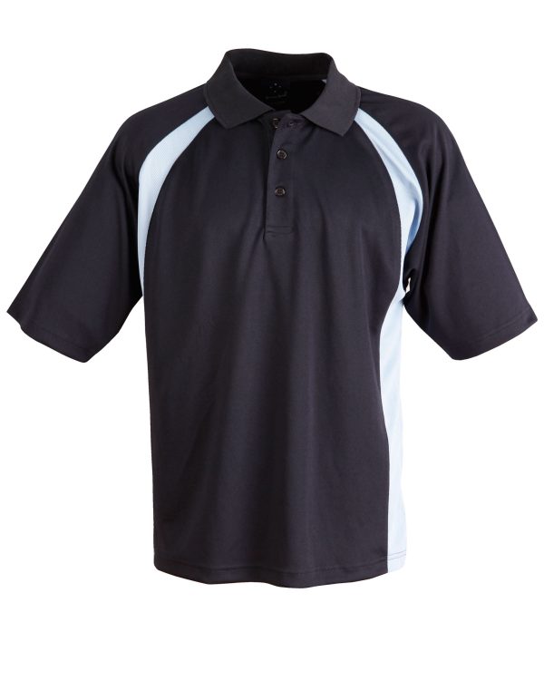 Men's CoolDry Micro-mesh Contrast Colour Polo - Image 6