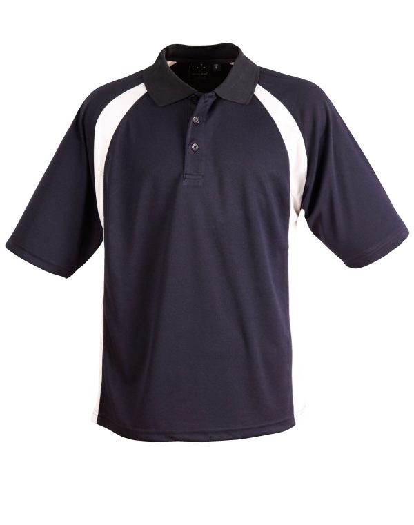 Men's CoolDry Micro-mesh Contrast Colour Polo - Image 7