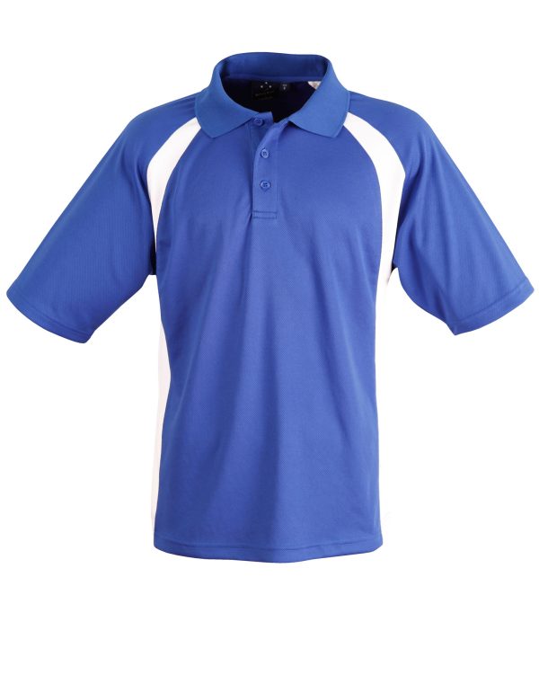 Men's CoolDry Micro-mesh Contrast Colour Polo - Image 8