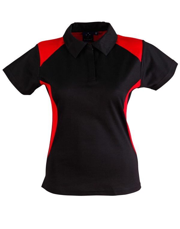 Ladies' Truedry S/S Contrast Polo - Image 4
