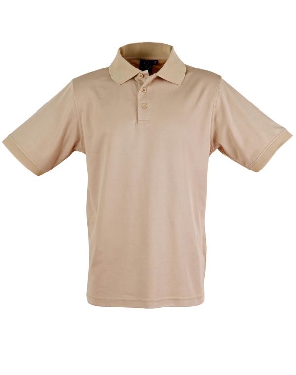 Men's cotton backTruedry S/S polo - Image 3