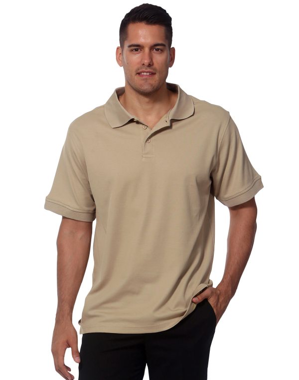 Men's cotton backTruedry S/S polo - Image 2