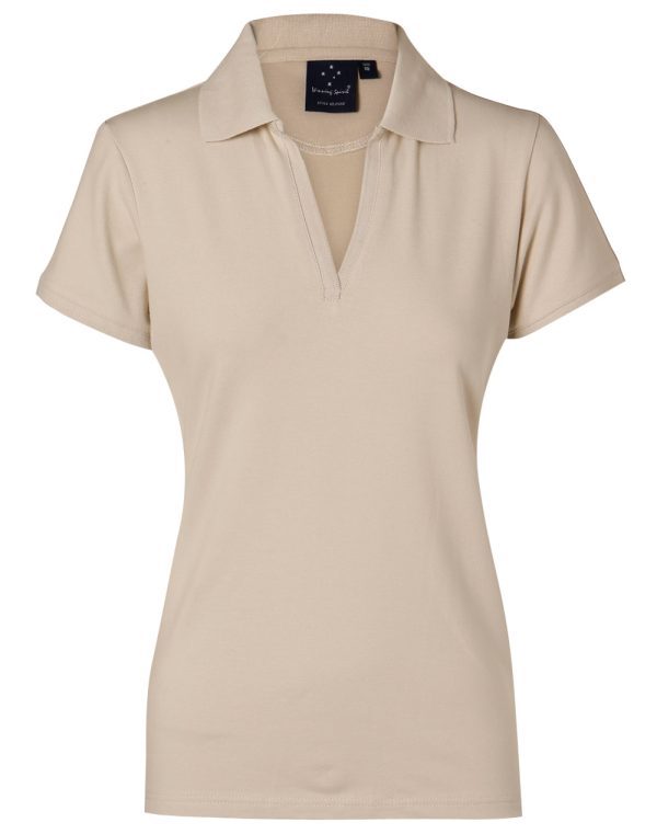 ladies S/S pique polo - Image 12