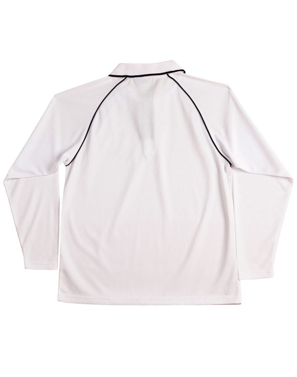 Men's cooldry raglan L/S polo - Image 2