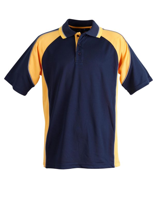 Kids' mini waffle CoolDry Polo - Image 4