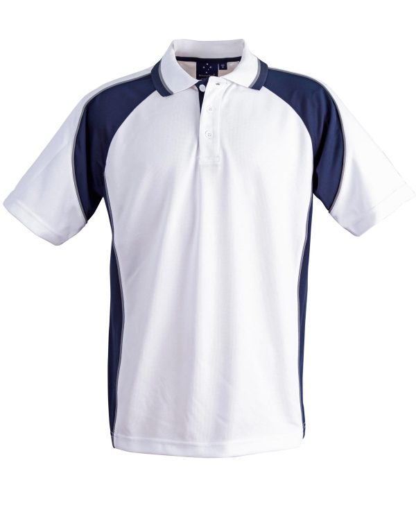 Kids' mini waffle CoolDry Polo - Image 5