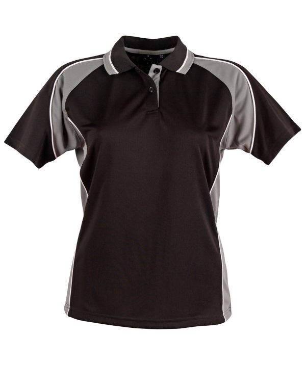 Ladies' mini waffle CoolDry Polo - Image 3