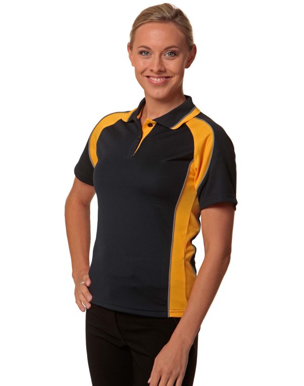 Ladies' mini waffle CoolDry Polo - Image 2