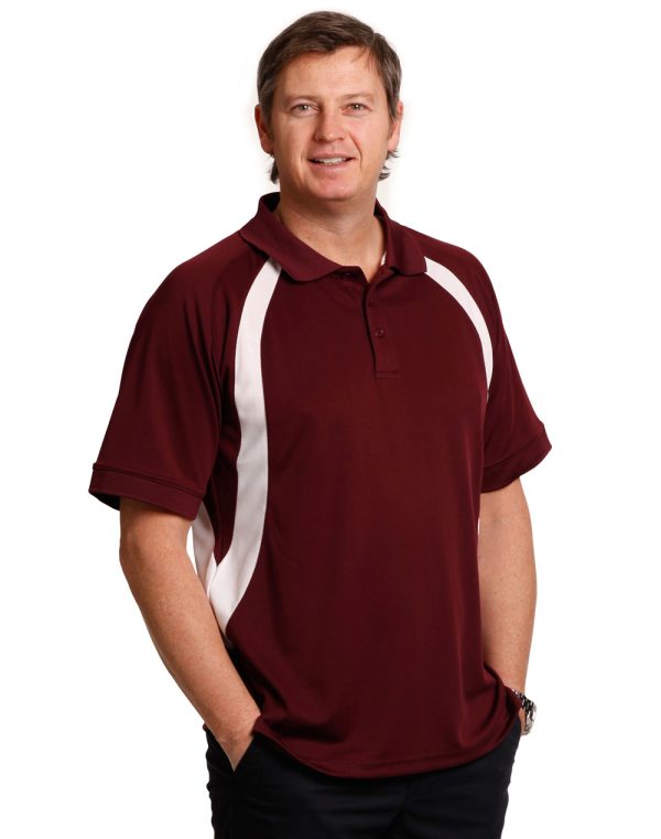 Mens CoolDry Soft Mesh Polo