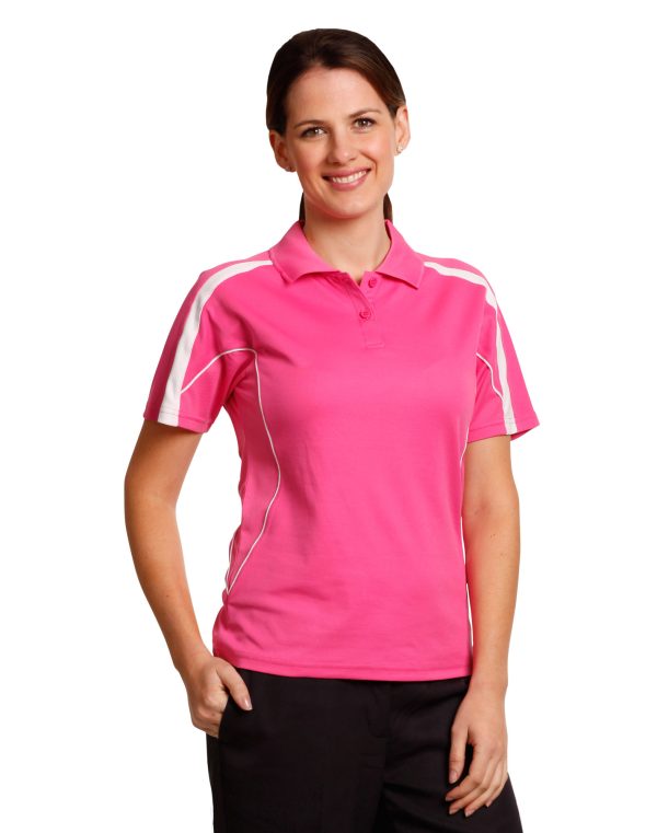 Ladies S/S Sport Polo truedry - Image 2