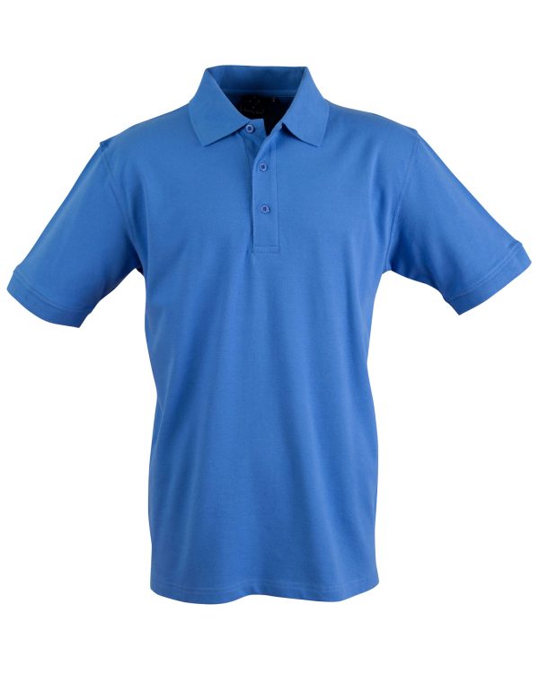 Men's cotton stretch polo - Image 3