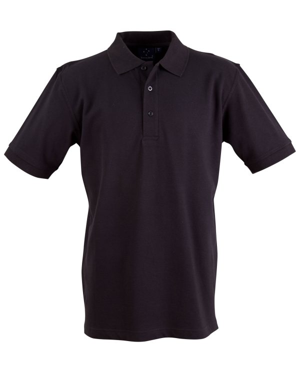 Men's cotton stretch polo - Image 4