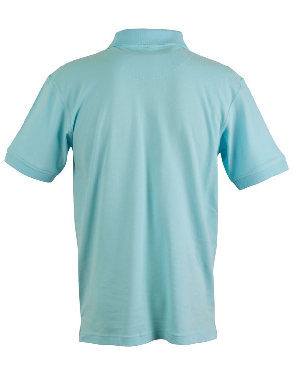 Men's cotton stretch polo - Image 2