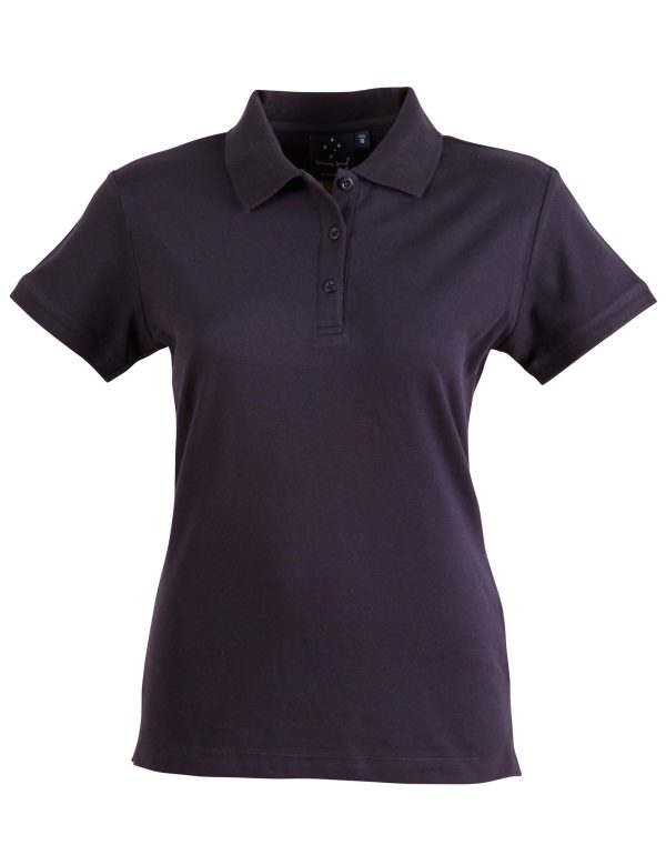 ladies cotton stretch polo - Image 7
